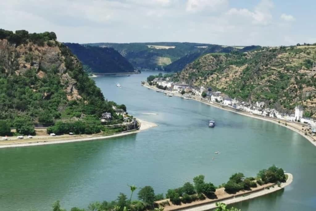 Wohnen Am Schoenen Mittelrhein Weltkulturerbe Oberwesel Exteriör bild