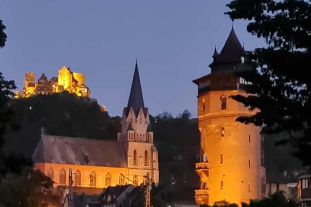 Wohnen Am Schoenen Mittelrhein Weltkulturerbe Oberwesel Exteriör bild